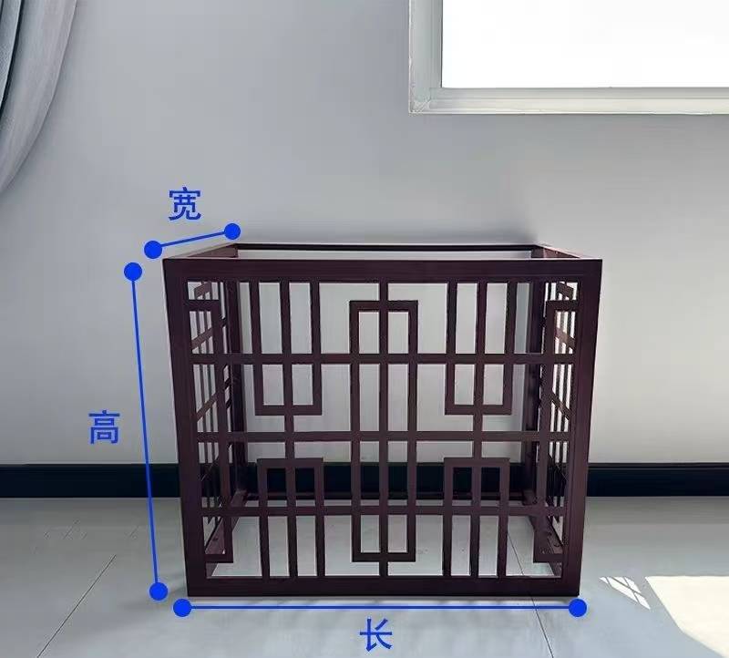 鹰潭市仿石材铝单板镀锌铁板空调罩 - 方案